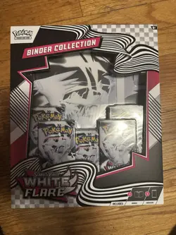 Pokemon TCG: Scarlet & Violet 10.5 White Flare Binder Collection Box - IN HAND! - Image 1