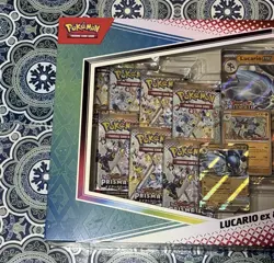 Pokemon Lucario EX & Tyranitar EX Premium Collection - Sealed - Box Damage - Image 2