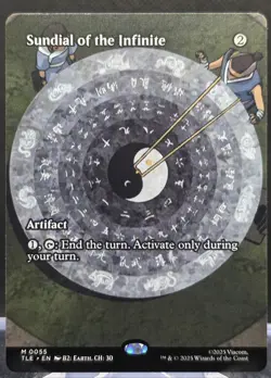 Sundial of the Infinite #55 Avatar: The Last Airbender Borderless Regular Mythic - Image 1