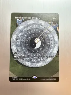 Sundial Of The Infinite - 55 - MTG Avatar: The Last Airbender - Borderless - Image 1