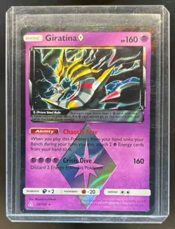 2018 Pokemon Sun & Moon Ultra Prism Giratina Star #58/156 - Image 1