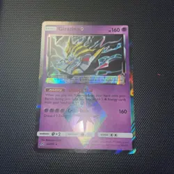 Giratina 58/156 - Sun & Moon Ultra Prism Holo Rare Pokemon Card - Image 1