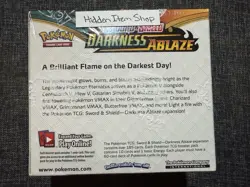 Pokemon TCG Sword & Shield Darkness Ablaze Booster Box BRAND NEW Sealed - Image 2
