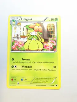 Pokemon Card Lilligant BW Noble Victories #5/101 - NON FOIL - Image 1