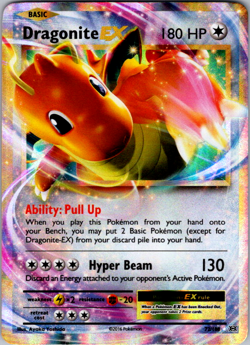 Dragonite EX - 72/108 - Pokemon Evolutions XY Ultra Rare Card VLP - Image 1