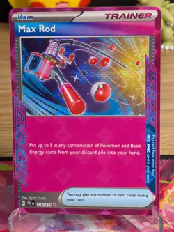 Max Rod - 116/131 - Ace Spec - Prismatic Evolutions - Pokemon Card - NM/M - Image 1