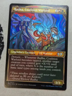 Radha, Coalition Warlord - Foil - MTG Magic the Gathering Card - 0055 - Image 1