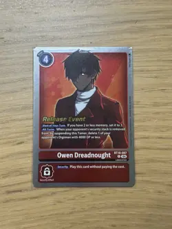 [Release Stamped] BT18-087 Owen Dreadnought - Digimon Card Game TCG Card - Image 1