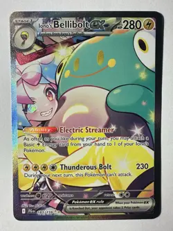 Pokemon - Journey Together Iono’s Bellibolt EX 183/159 Special Illustration SIR - Image 1