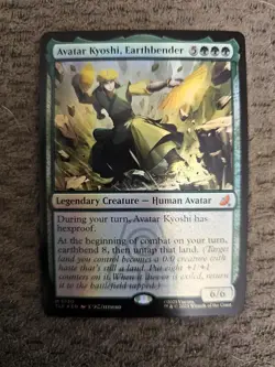 Magic the Gathering #130 Avatar Kyoshi, Earthbender Foil - Image 1