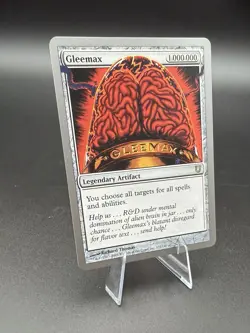 Gleemax Magic the Gathering Unhinged Card LP-NM Condition Rare #121 - Image 1