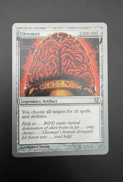 Gleemax Magic the Gathering Unhinged Card LP-NM Condition Rare #121 - Image 2