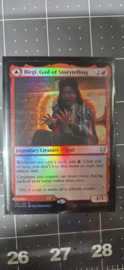 Birgi, God of Storytelling Kaldheim Foil - Image 1