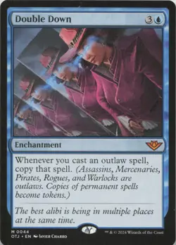 Double Down M Outlaws of Thunder Junction 44 - LP MTG - Image 1