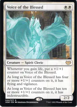 Voice of the Blessed R Innistrad: Crimson Vow 44 NM - Image 1