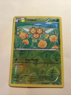 Pokemon - Combee - 4/135 - Common - Reverse Holo - BW Plasma Storm - NM - Image 1