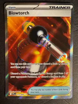 Blowtorch 117/094 Full Art Trainer Rare Pokemon Phantasmal Flames Near Mint - Image 1