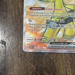 2023 Pokemon SV Paradox Rift PAR EN Gholdengo ex #231/182 - Image 5
