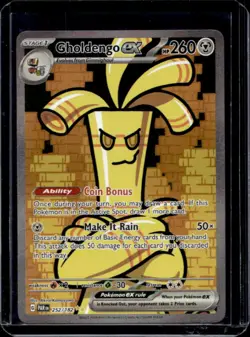 2023 Pokemon SV Paradox Rift PAR EN Gholdengo ex #252/182 - Image 1