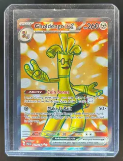 2023 Pokemon SV Paradox Rift PAR EN Gholdengo ex #231/182 - Image 1