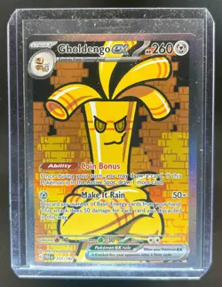 2023 Pokemon SV Paradox Rift PAR EN Gholdengo ex #252/182 - Image 1