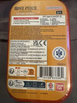 One Piece Card Game [10x] Tin Pack Set Vol2 [TS-02] OP-13 English - Image 3