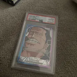 One Piece Card Game Romance Dawn Crocodile Parallel Alt Art OP01-062 PSA 10 - Image 1