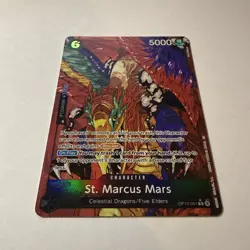 One Piece Carrying On His Will OP13-091 St. Marcus Mars Alt Art Eng NM - Image 2