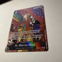 One Piece Carrying On His Will OP13-091 St. Marcus Mars Alt Art Eng NM - Image 3