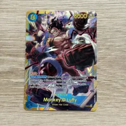 Monkey.D.Luffy (118) OP11-118 A Fist of Divine Speed Foil - Image 1