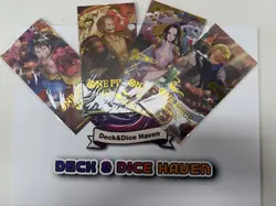 One Piece Card Game Lunar New Year Red Packet Luffy Zoro Boa Sanji Set of 4pcs - Image 1