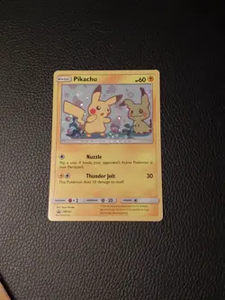 Pokemon 2019 Pikachu Holo Promo #SM162 Black Star Promo Rare Sun And Moon - Image 2