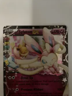 Sylveon EX-Pokemon Generations Radiant Collection Card NM-RC21/RC32 - Image 2