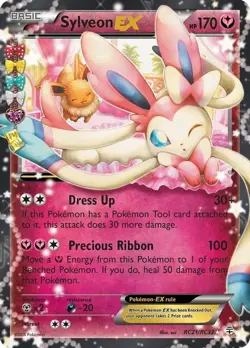 Sylveon EX - RC21/RC32 - Pokemon Generations Radiant Collection Card NM - Image 1