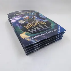 DISNEY LORCANA WHISPERS IN THE WELL Sleeved Booster Packs Lot of 5 Same Day Ship - Image 5
