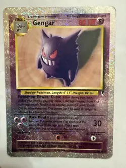 Pokemon Gengar TCG Reverse Holo 11/110 Legendary Collection - Image 1
