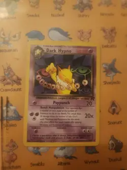 Pokemon Dark Hypno 9/82 Holo Team Rocket TCG Card Unlimited Rare WOTC - Image 1