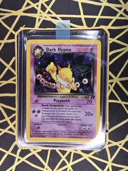 🔥 Dark Hypno 9/82 🔥 Original Holo Rare Team Rocket Set Pokemon Card WOTC TCG - Image 2
