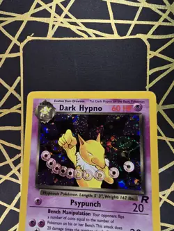 🔥 Dark Hypno 9/82 🔥 Original Holo Rare Team Rocket Set Pokemon Card WOTC TCG - Image 4