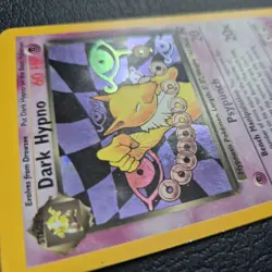 Pokemon Dark Hypno 9/82 Holo Team Rocket TCG Card Unlimited Rare WOTC LP - Image 5