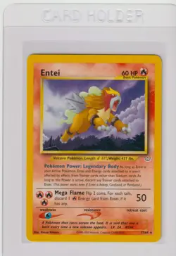 Entei 17/64 Neo Revelation Set Rare Pokemon Card - Image 1