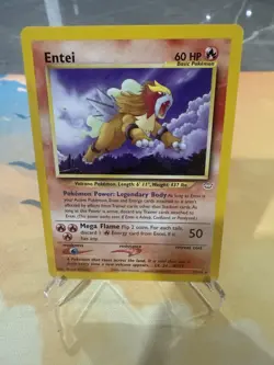 Entei 17/64 Neo Revelation Unlimited 2001 Pokemon Card Rare NM - Image 1