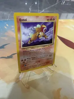 Entei 17/64 Neo Revelation Unlimited 2001 Pokemon Card Rare NM - Image 2