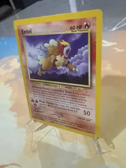 Entei 17/64 Neo Revelation Unlimited 2001 Pokemon Card Rare NM - Image 3