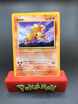 Entei 17/64 Neo Revelation Unlimited 2001 Pokemon Card Rare NM - Image 1