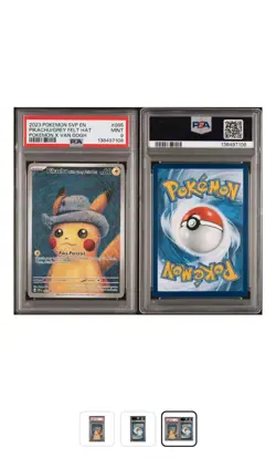 PSA 9 - Pikachu with Grey Felt Hat 085 Sv: Scarlet & Violet Promo Cards Regular - Image 3