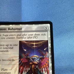 Summon: Bahamut- Final Fantasy Magic the Gathering- M 0001- Non Foil- Mythic NM - Image 3