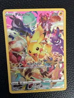 Pikachu (Secret) 160/159 Crown Zenith Holo LP+ - Image 3