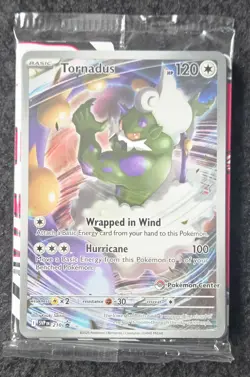 Tornadus SVP210 POKEMON CENTER STAMPED White Flare PC ETB Promo Sealed - Image 1