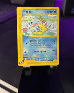 Aquapolis Wooper 117/147 Non-Holo LP- E-Series Pokemon TCG WOTC Ungraded - Image 4